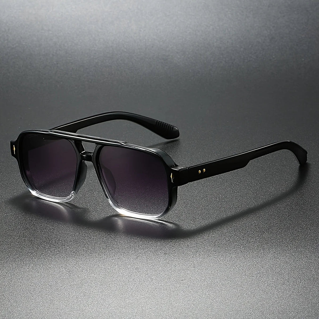 Men's 70s Sunglasses - Acetate Disco Era Shades