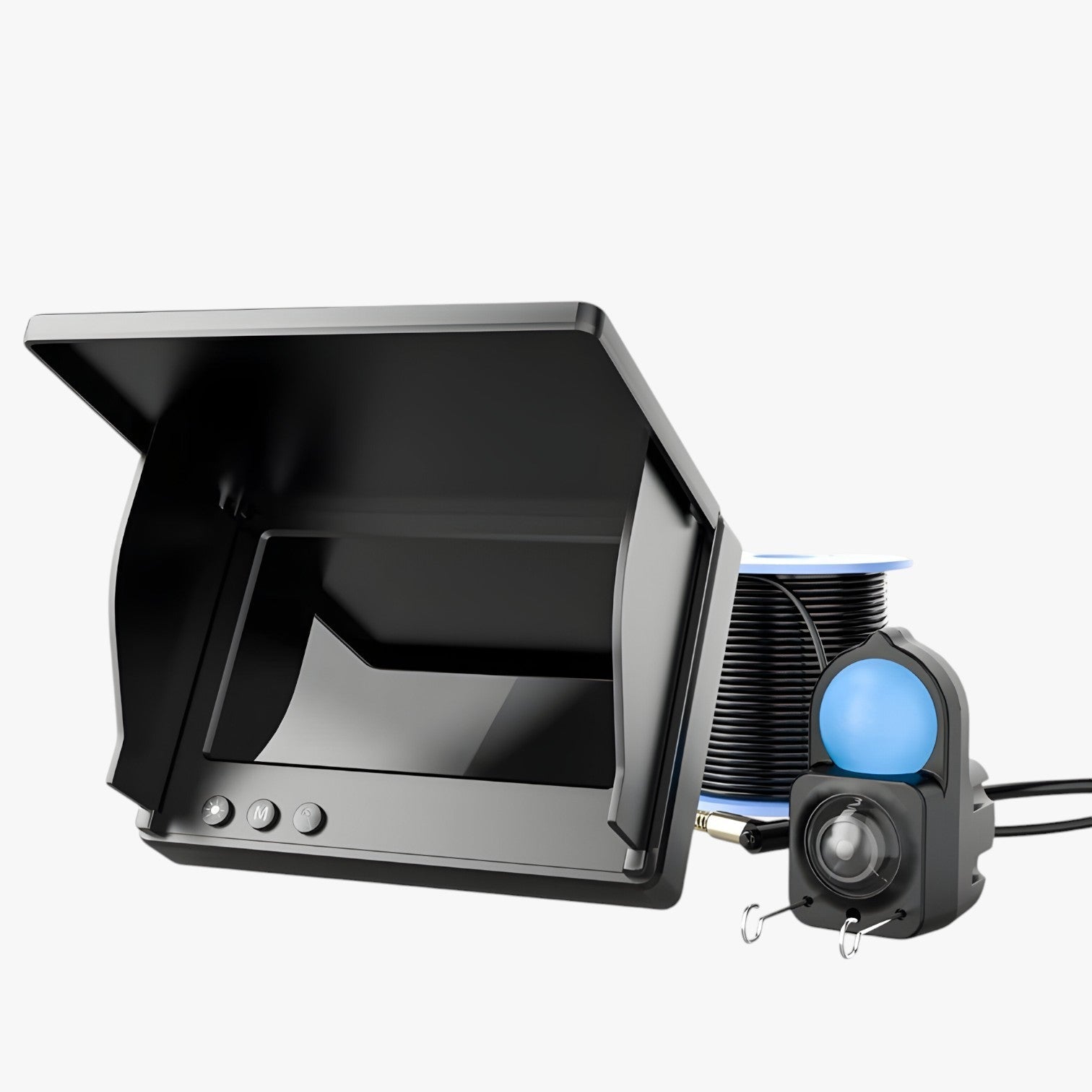 Underwater Fishing Camera with 4.3 Inch LCD Monitor and Night Vision