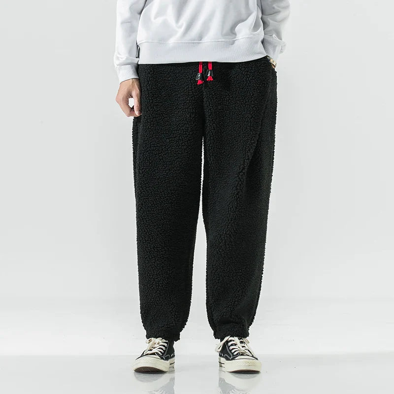 Men's Fleece Sweatpants - Relaxed Fit Lounge Joggers