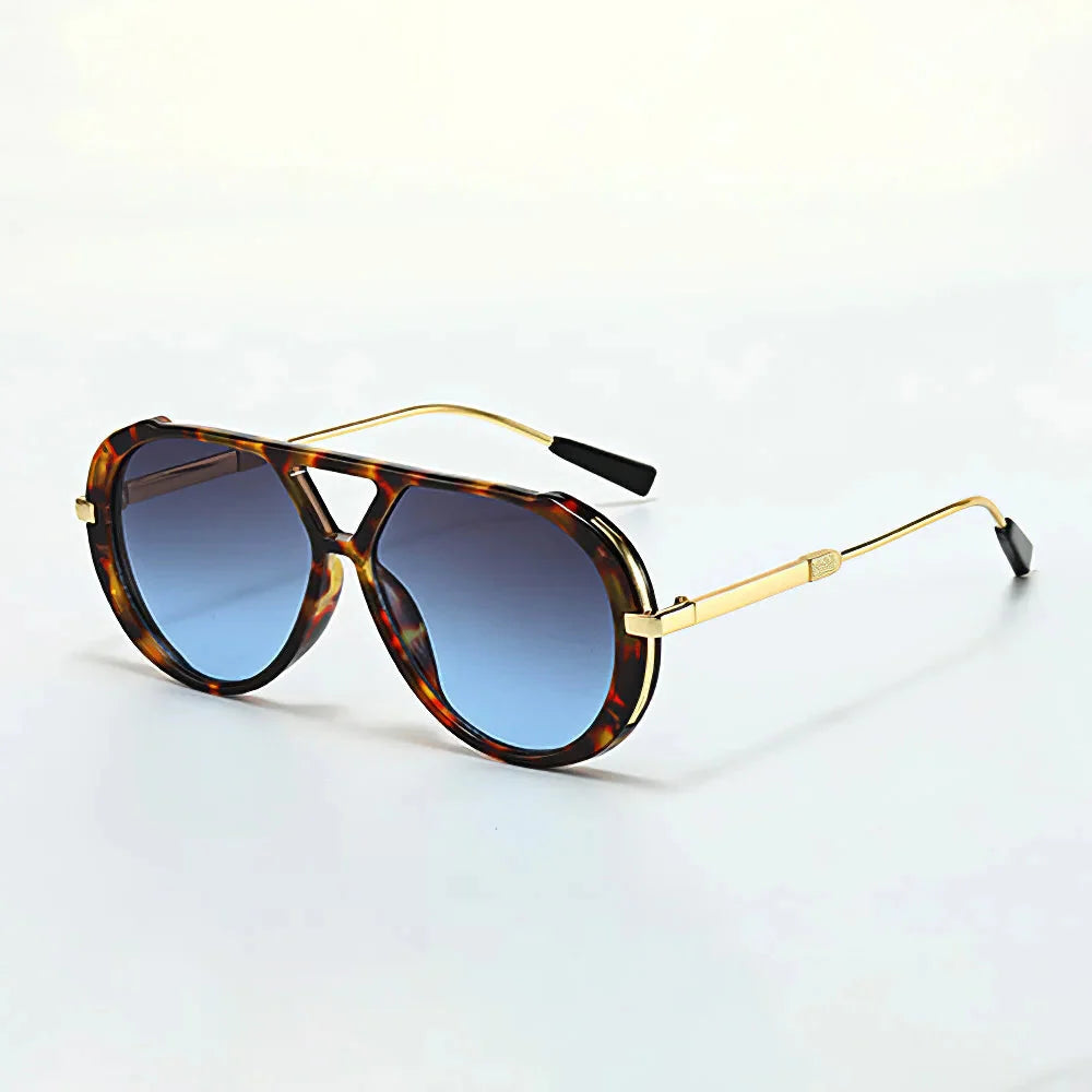 Men's Aviator Sunglasses - Gold Frame Pilot Shades