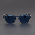Men's Retro Sunglasses - Square Frame Vintage Shades