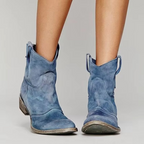 Women's Cowboy Boots - Pointed Toe Western Ankle Booties