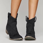 Women's Cowboy Boots - Pointed Toe Western Ankle Booties