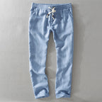 Men's Linen Pants - Casual Summer Trousers