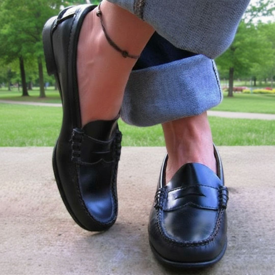 Women's Comfort Loafers - Cushioned Arch Support Flats