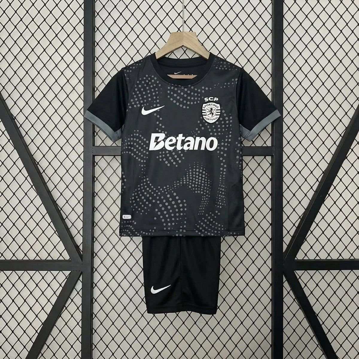 Sporting Lisbon 2025 Away Black Jersey