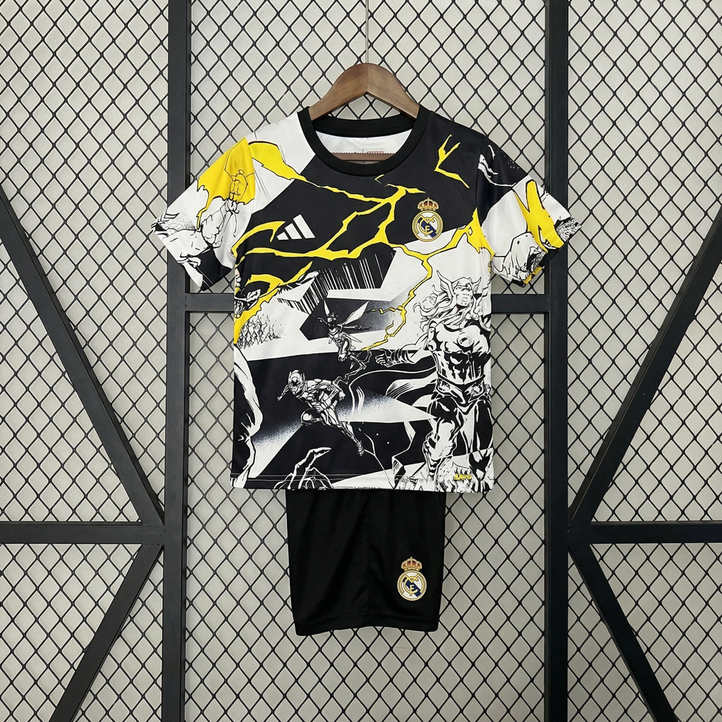 Real Madrid x 2025 Marvel Special Pre-Match Jersey
