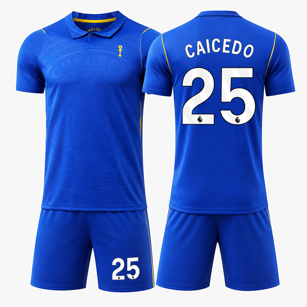 Chelsea 26/27 Football Kit – Palmer, Caicedo, Estêvão
