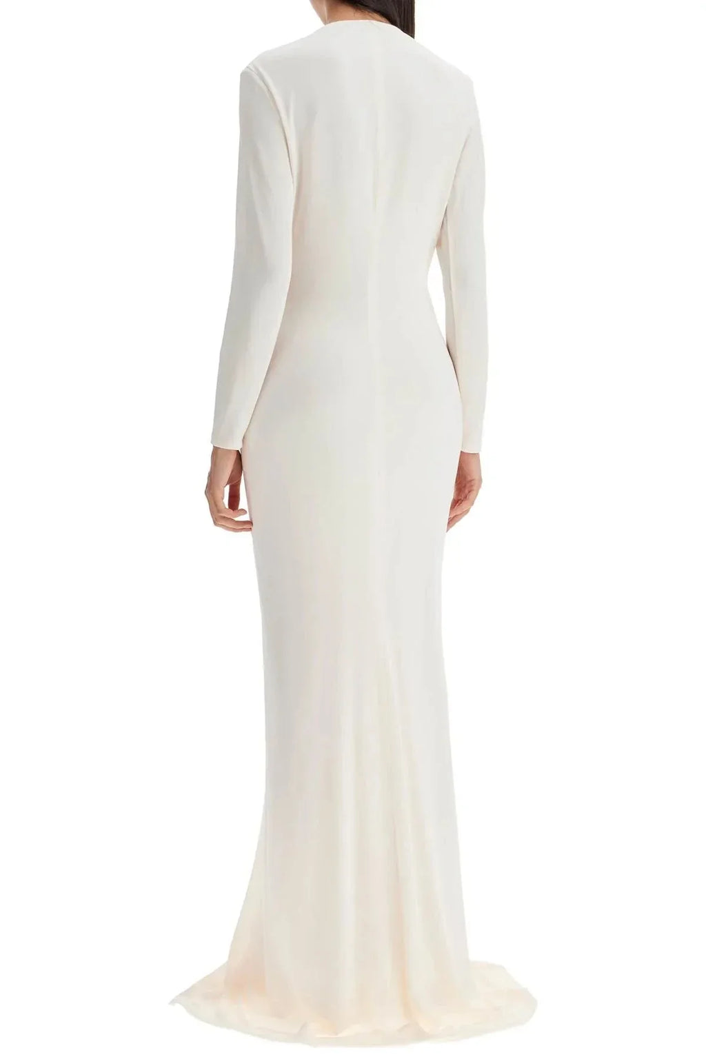 Women's Women’s V-Neck Pleated Maxi Dress | Elegant Long Evening Wear