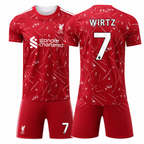 Liverpool 26/27 Home Football Kit – Salah, Wirtz, Szoboszlai