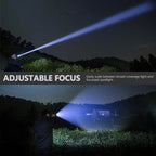 90000 Lumen Flashlight - XHP50 Ultra Bright Torch