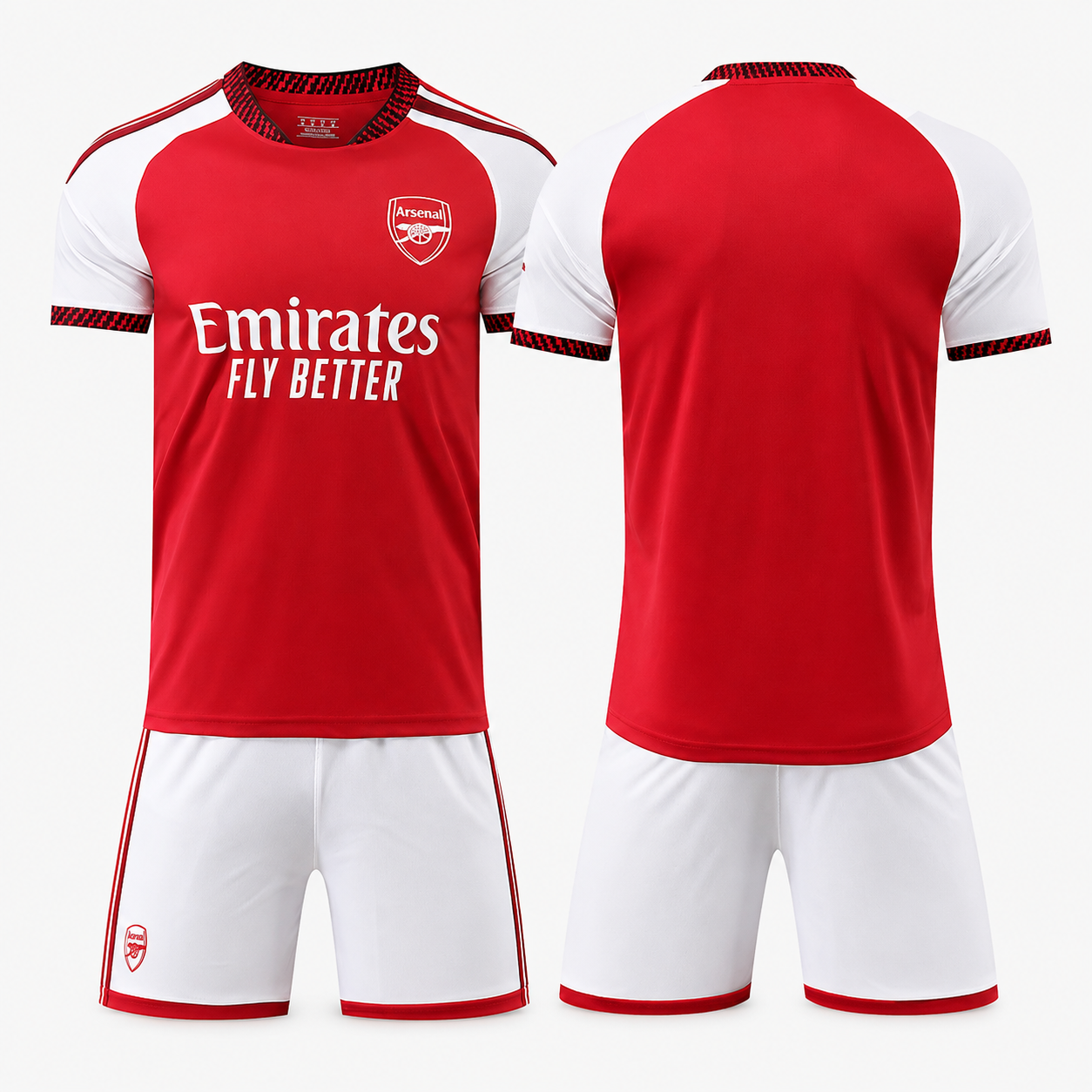 Arsenal 26/27 Football Kit – Saka, Rice, Ødegaard | Shirt & Shorts