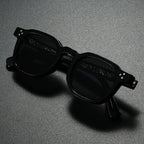 Men's Square Sunglasses - Frosted Frame Two-Tone Shades
