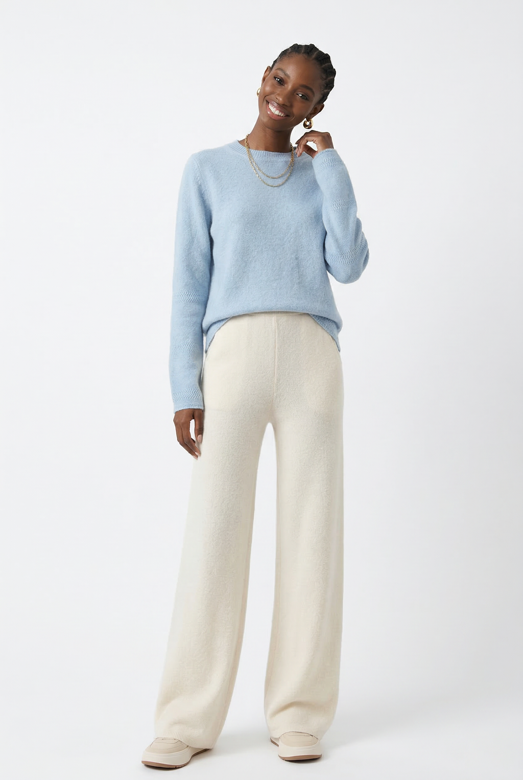 Women's Merino Pants - Knit Lounge Trousers