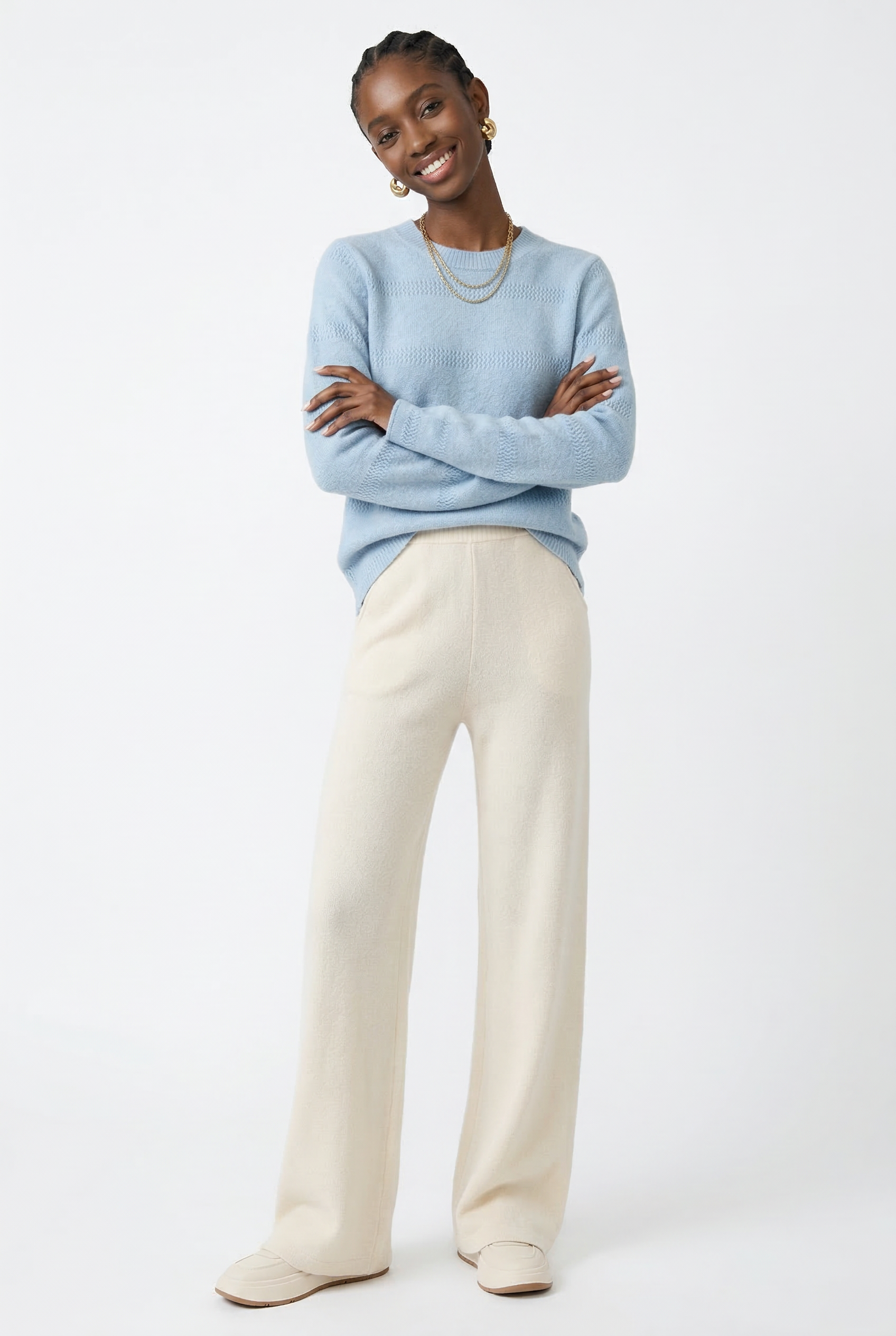 Women's Merino Pants - Knit Lounge Trousers
