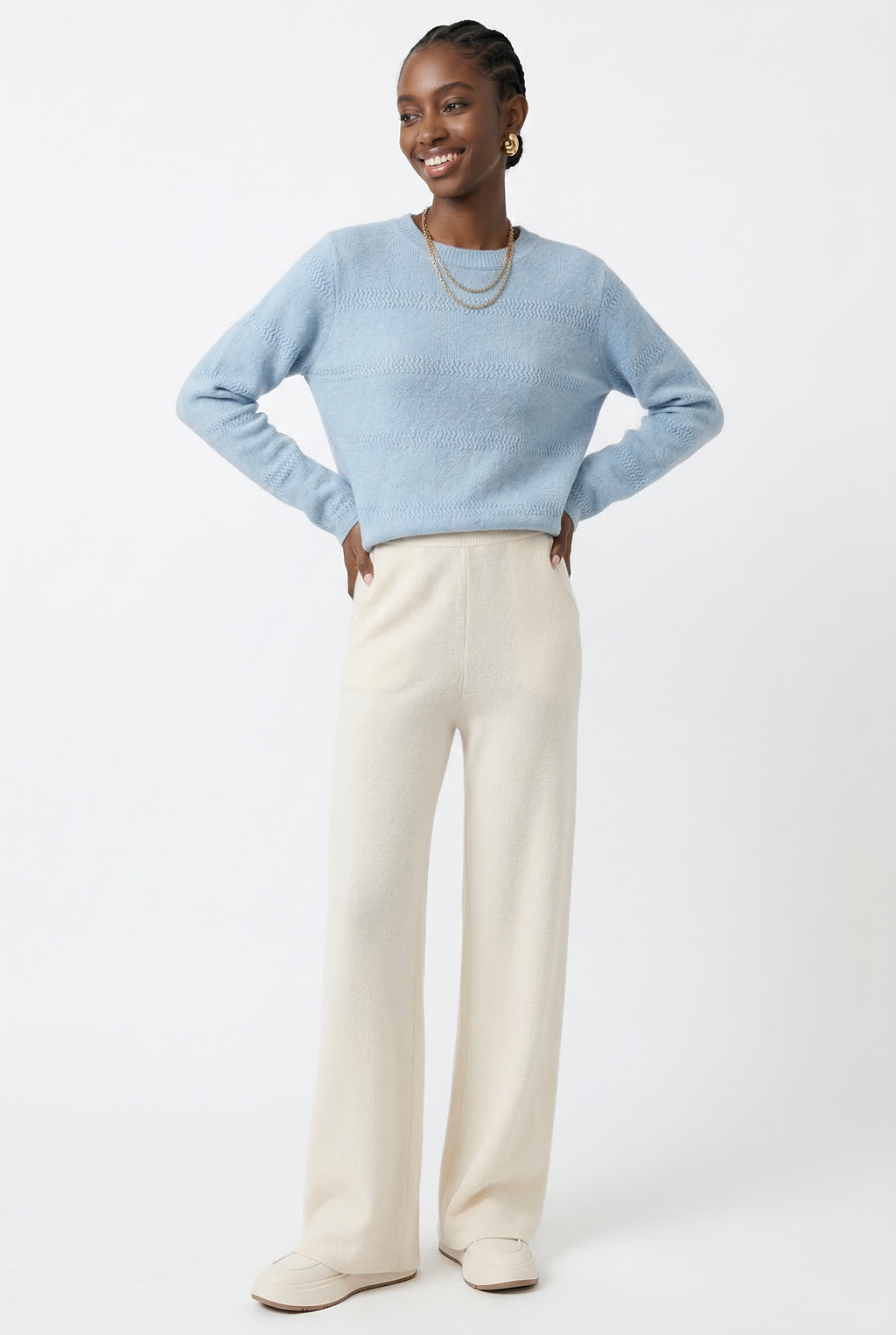 Women's Merino Pants - Knit Lounge Trousers