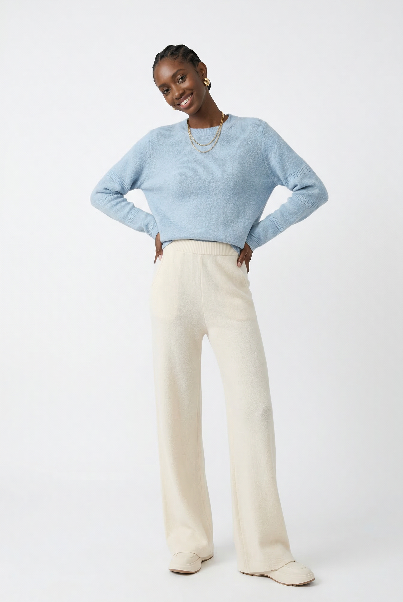 Women's Merino Pants - Knit Lounge Trousers