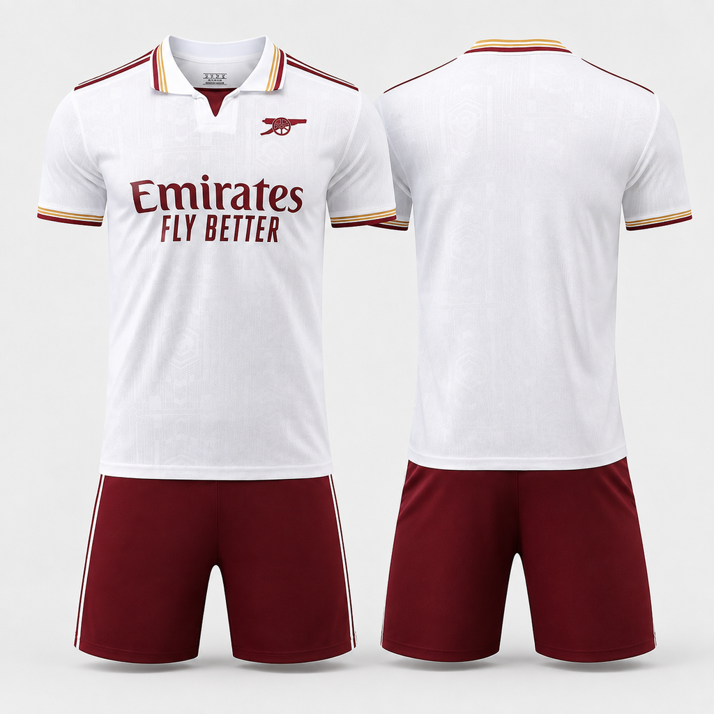 Arsenal 25/26 Football Kit – Home, Away & Third