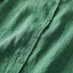 Women's Linen Blouse - Cotton Blend Summer Shirt