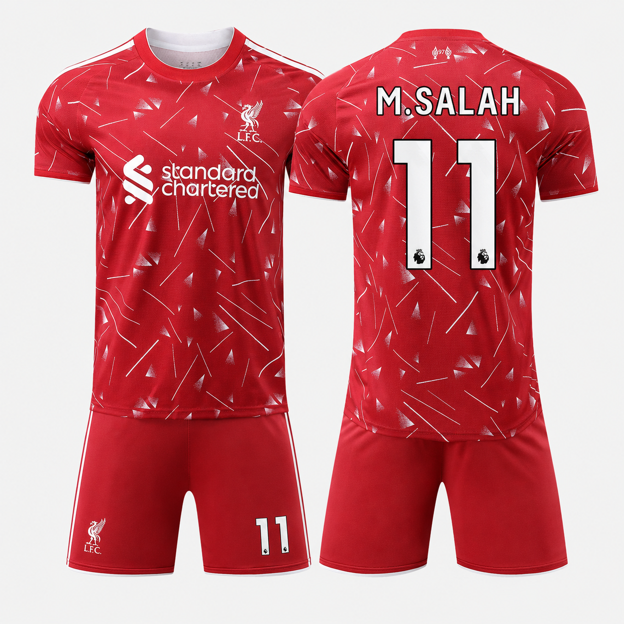 Liverpool 26/27 Home Football Kit – Salah, Wirtz, Szoboszlai