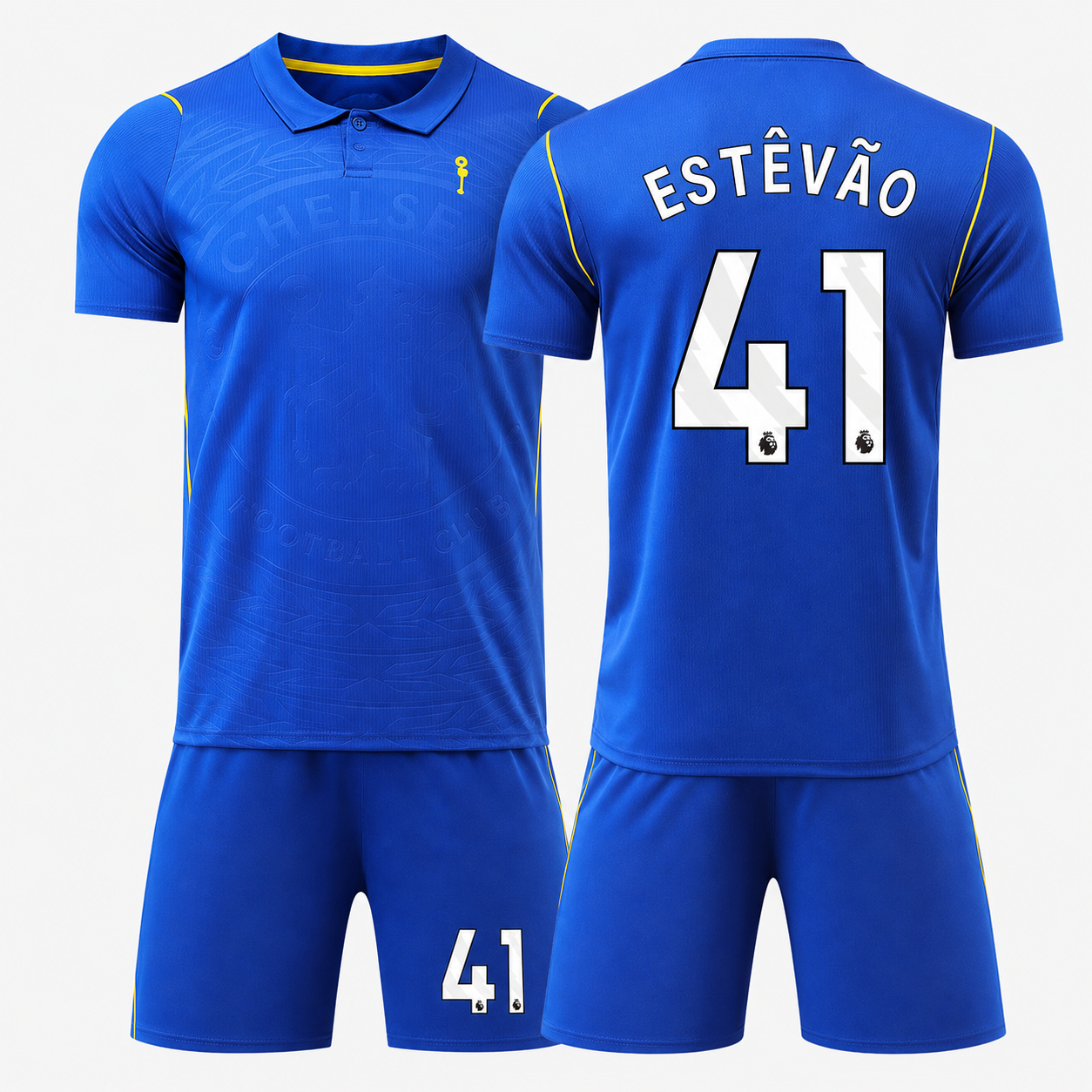 Chelsea 26/27 Football Kit – Palmer, Caicedo, Estêvão