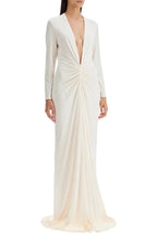 Women's Women’s V-Neck Pleated Maxi Dress | Elegant Long Evening Wear