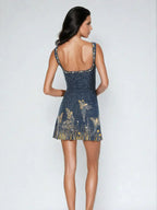 Women's Celestia Mini Dress | Beaded Sequin Cocktail Dress