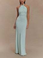 Women's Sleeveless Bodycon Maxi Dress | Figure-Hugging Elegant Style