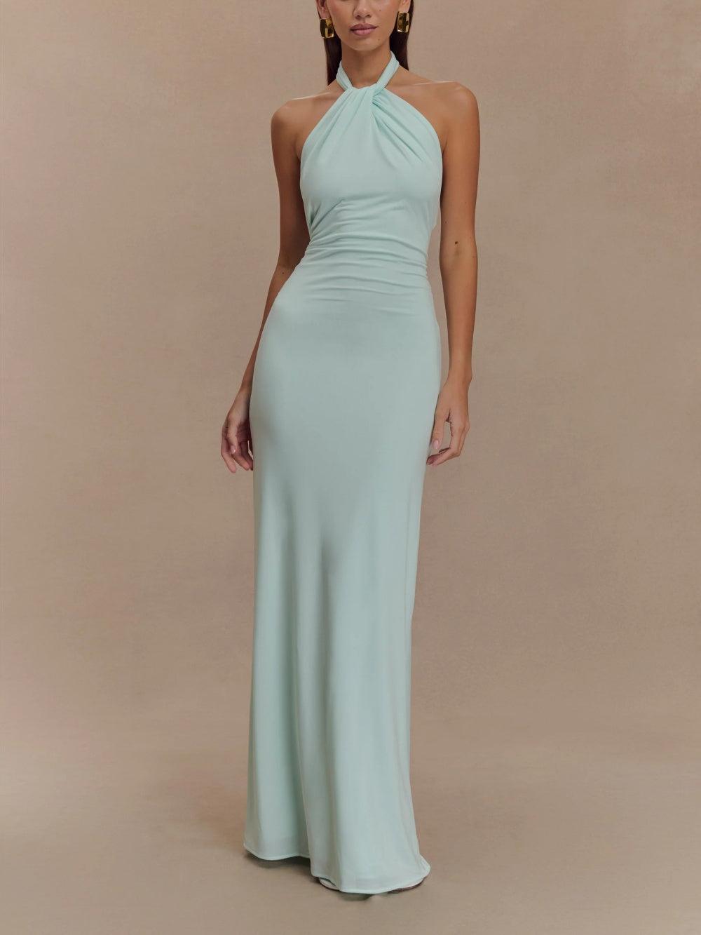 Women's Sleeveless Bodycon Maxi Dress | Figure-Hugging Elegant Style