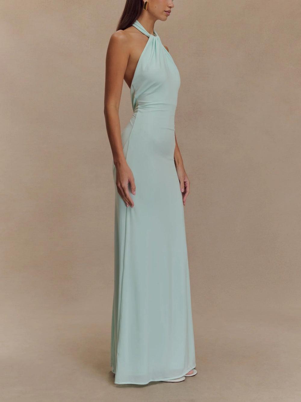 Women's Sleeveless Bodycon Maxi Dress | Figure-Hugging Elegant Style