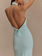 Women's Sleeveless Bodycon Maxi Dress | Figure-Hugging Elegant Style