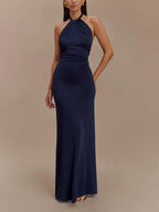 Women's Sleeveless Bodycon Maxi Dress | Figure-Hugging Elegant Style