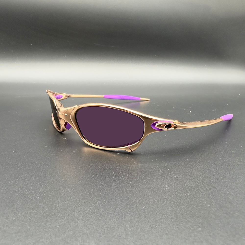Men's Polarized Sunglasses - Gold Alloy Summer Shades