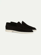 Men's Suede Loafers - Boat Shoe Style Moccasins
