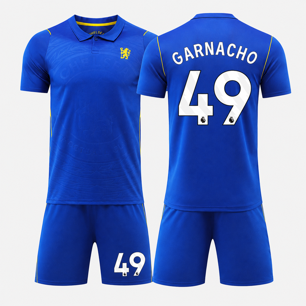 Chelsea 26/27 Football Kit – Palmer, Caicedo, Estêvão