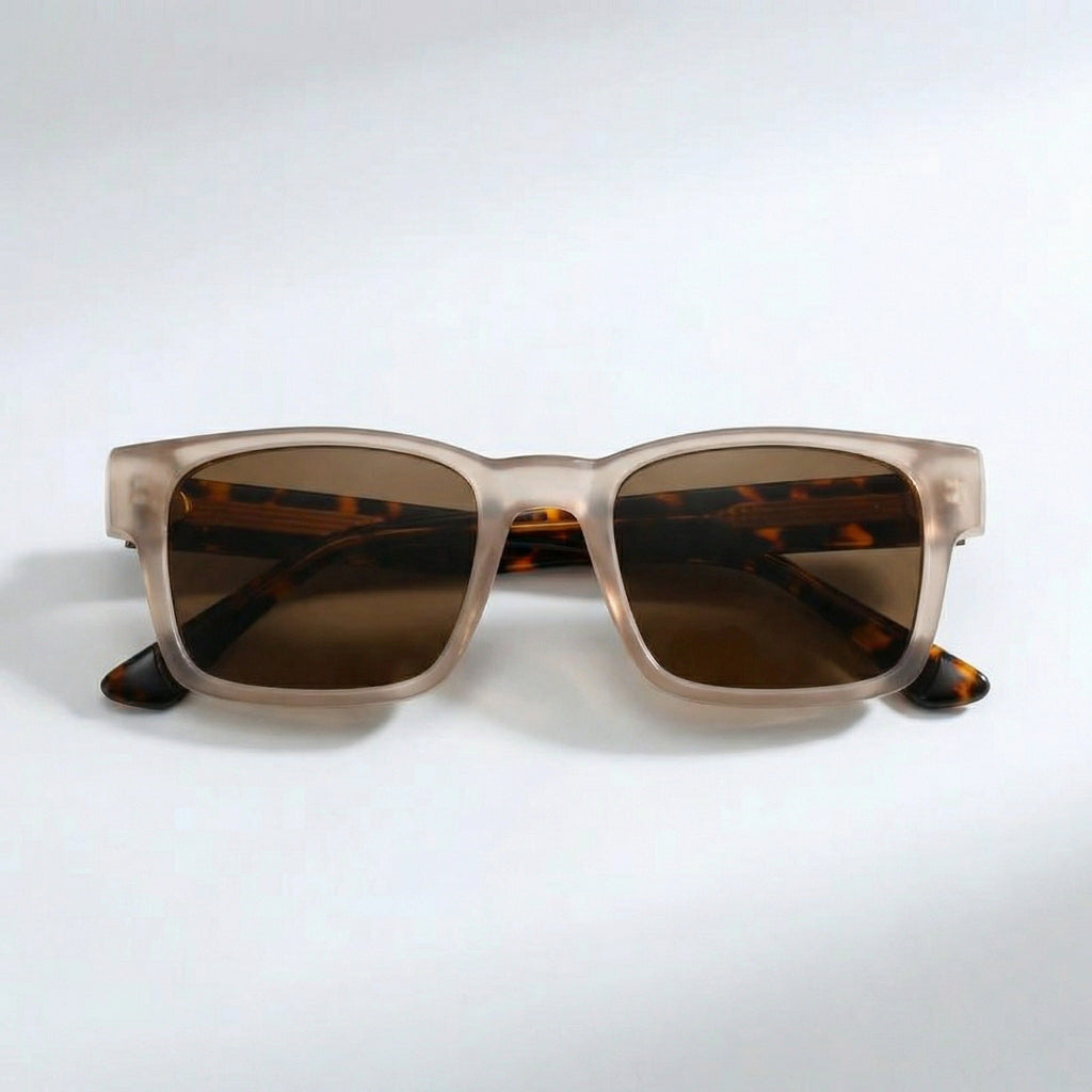 Men's Square Frame Sunglasses - Bold Designer Shades