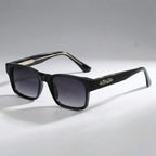 Men's Square Frame Sunglasses - Bold Designer Shades