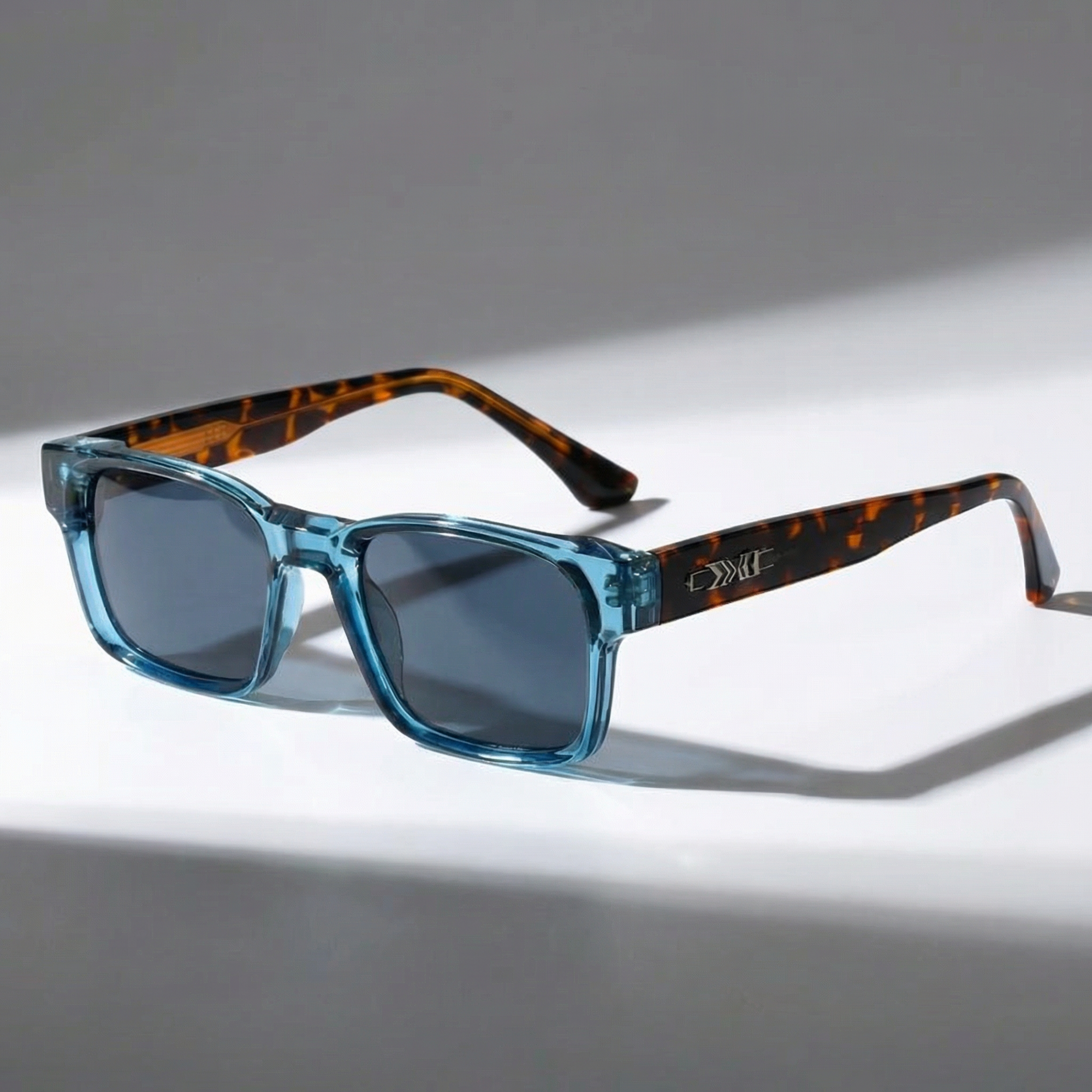 Men's Square Frame Sunglasses - Bold Designer Shades