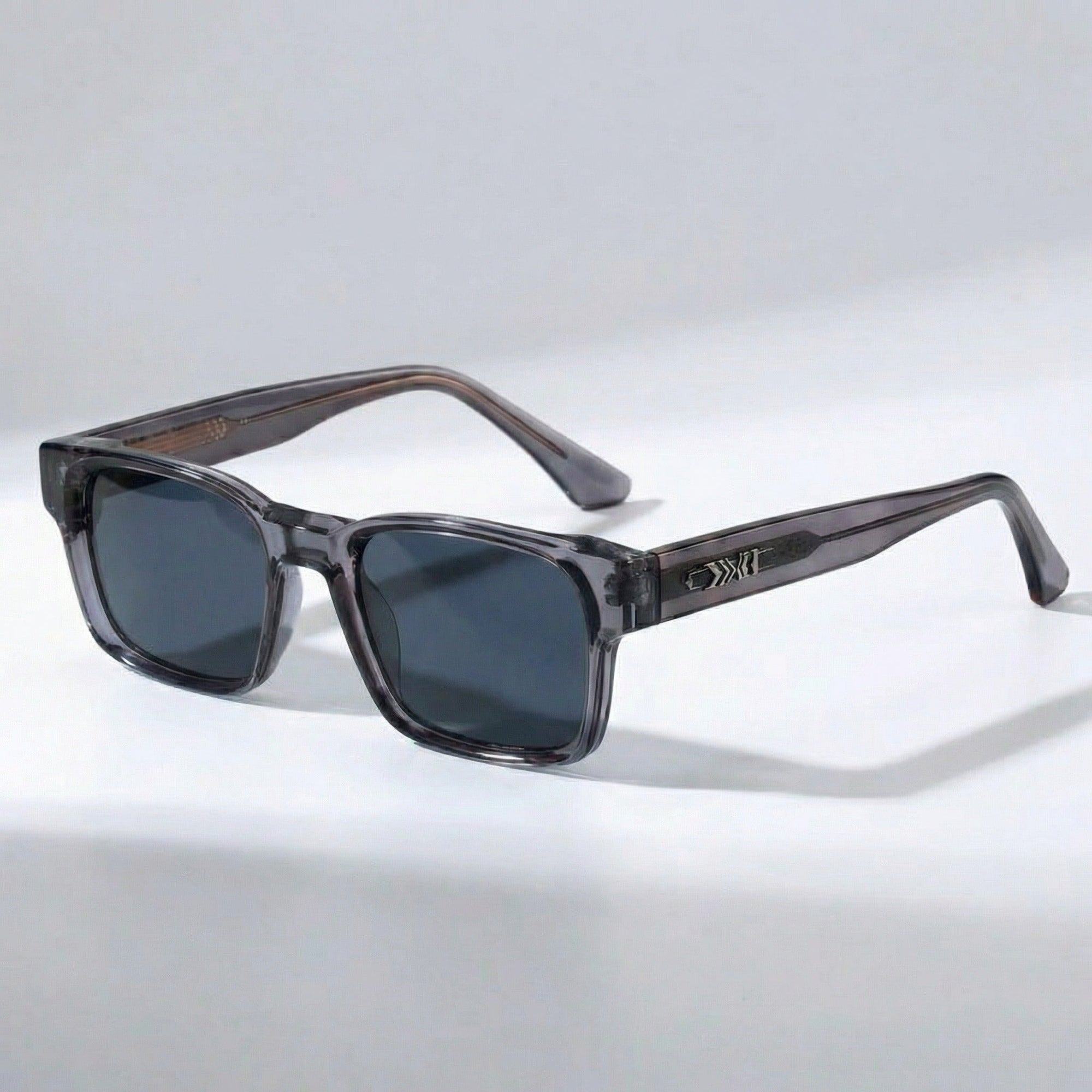 Men's Square Frame Sunglasses - Bold Designer Shades
