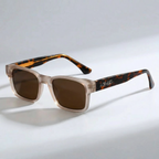 Men's Square Frame Sunglasses - Bold Designer Shades