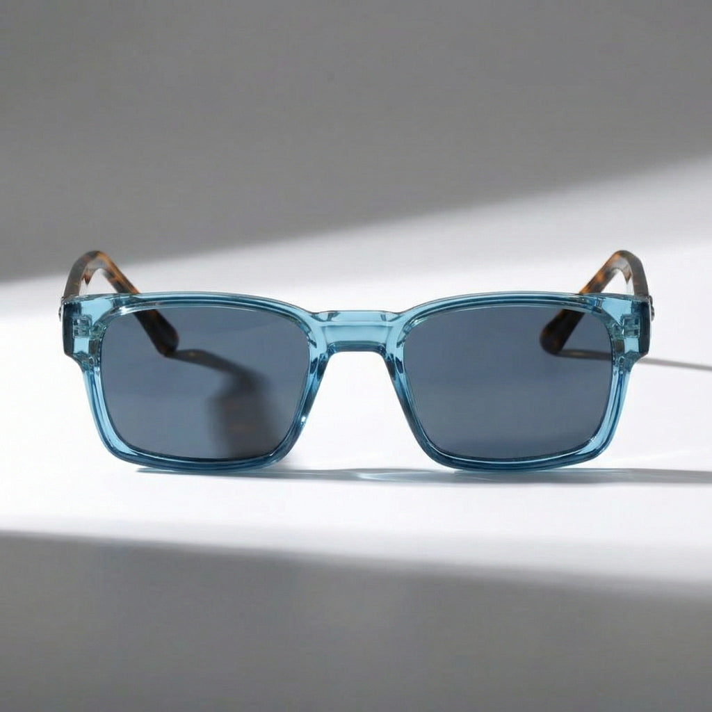 Men's Square Frame Sunglasses - Bold Designer Shades