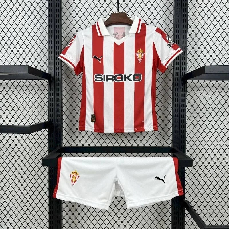 Sporting De Gijón 2025 Home Jersey