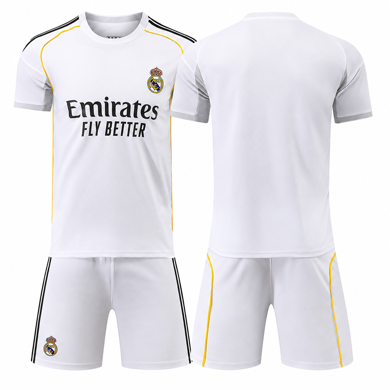 Real Madrid Football Kit – Mbappé, Vinícius, Bellingham