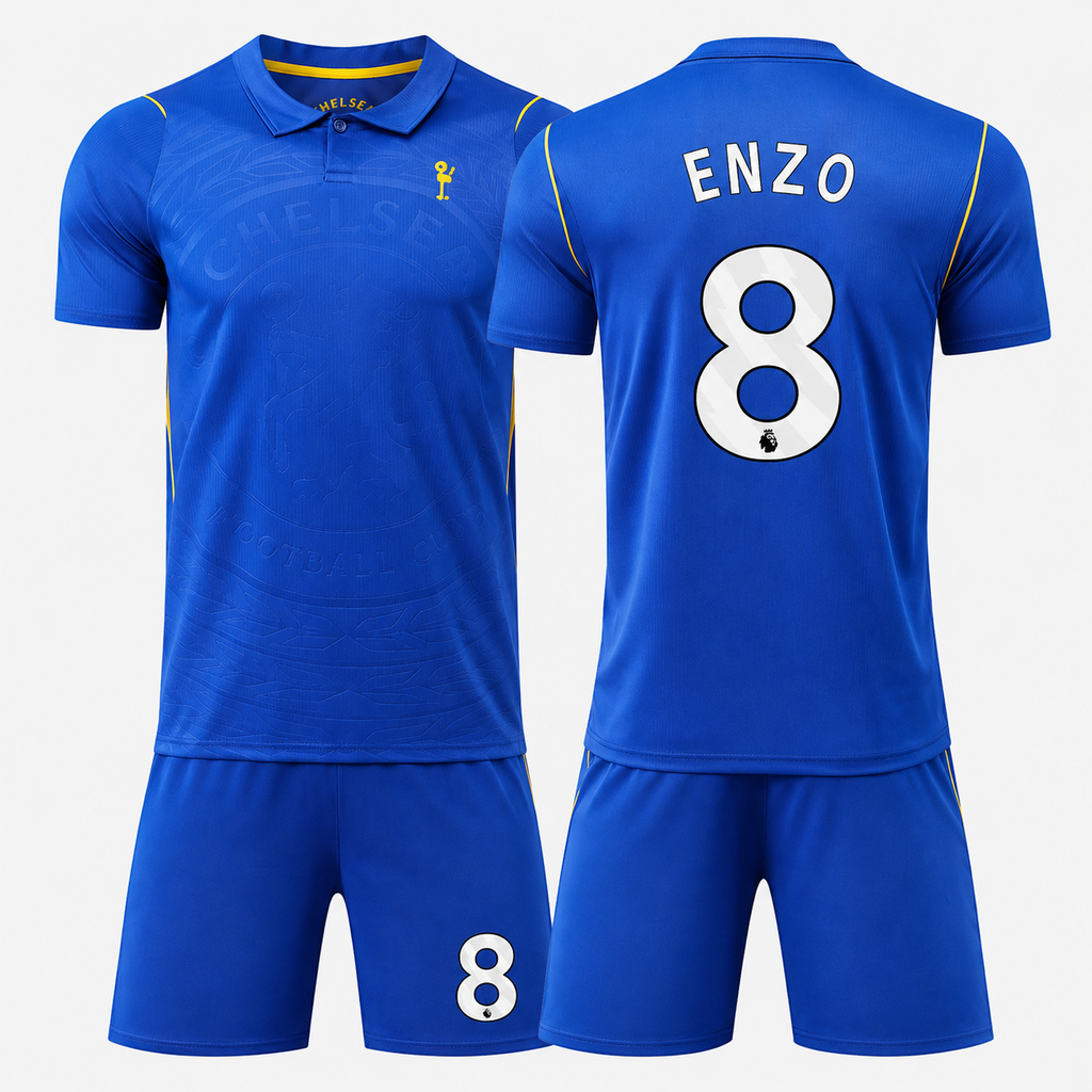 Chelsea 26/27 Football Kit – Palmer, Caicedo, Estêvão