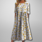 Women's Floral Empire Waist Maxi Dress | Romantic Summer Style