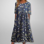 Women's Floral Empire Waist Maxi Dress | Romantic Summer Style