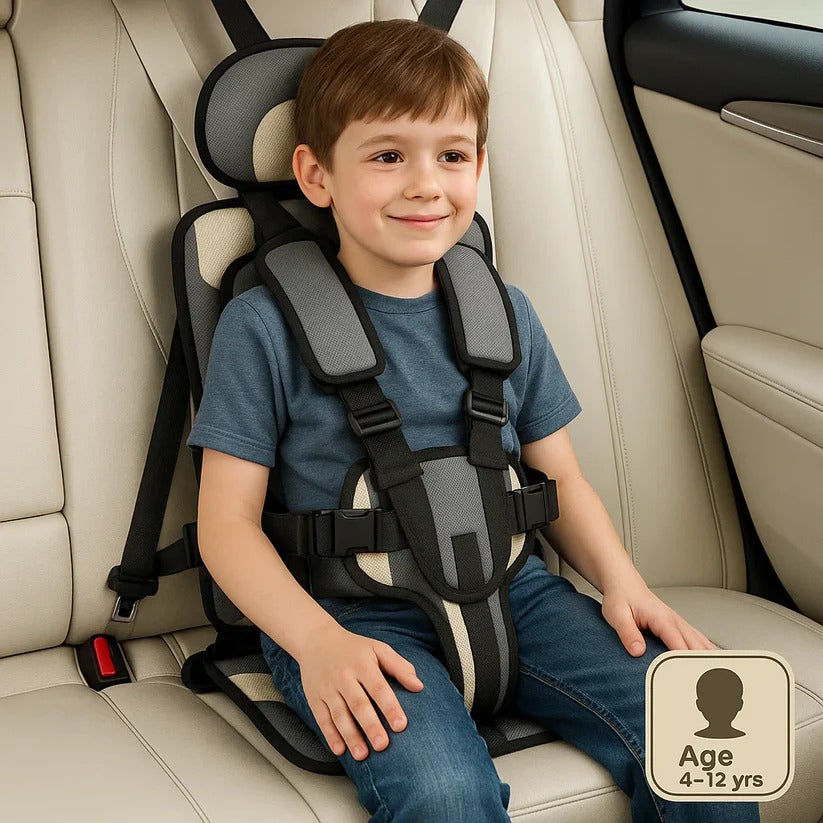 Portable Child Travel Car Seat - Foldable Booster