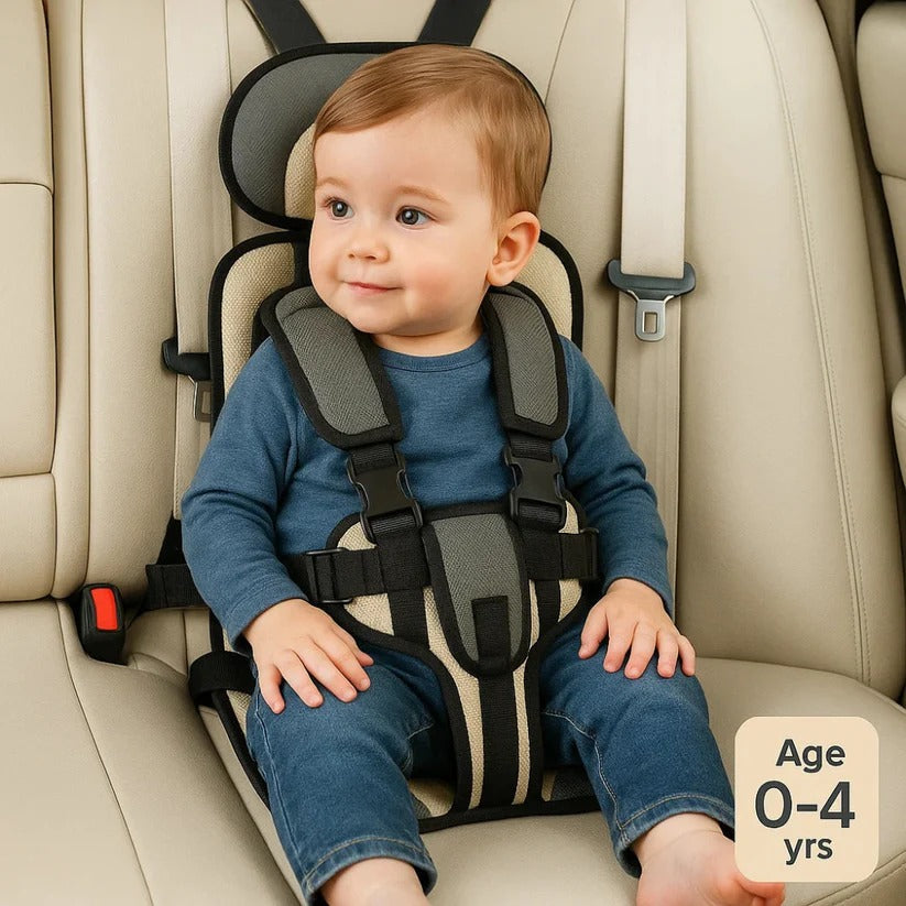 Portable Child Travel Car Seat - Foldable Booster