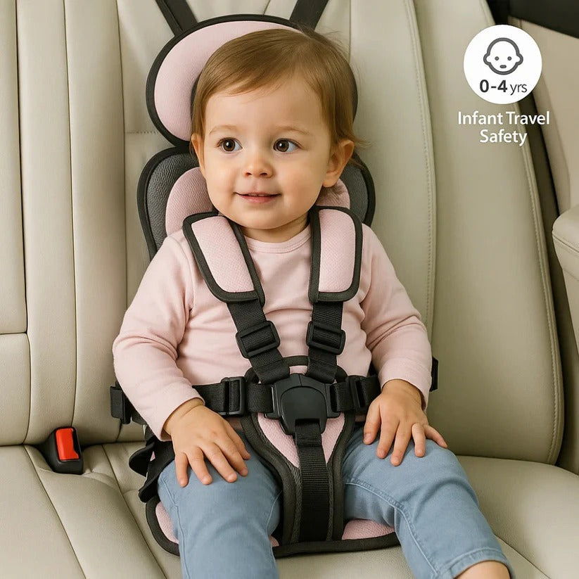Portable Child Travel Car Seat - Foldable Booster