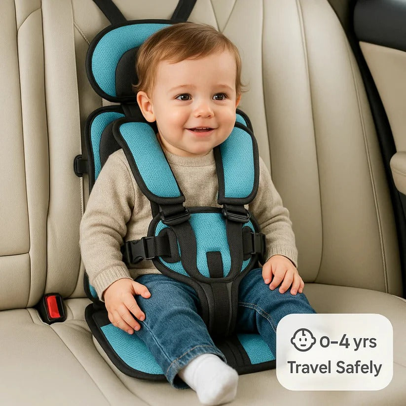 Portable Child Travel Car Seat - Foldable Booster